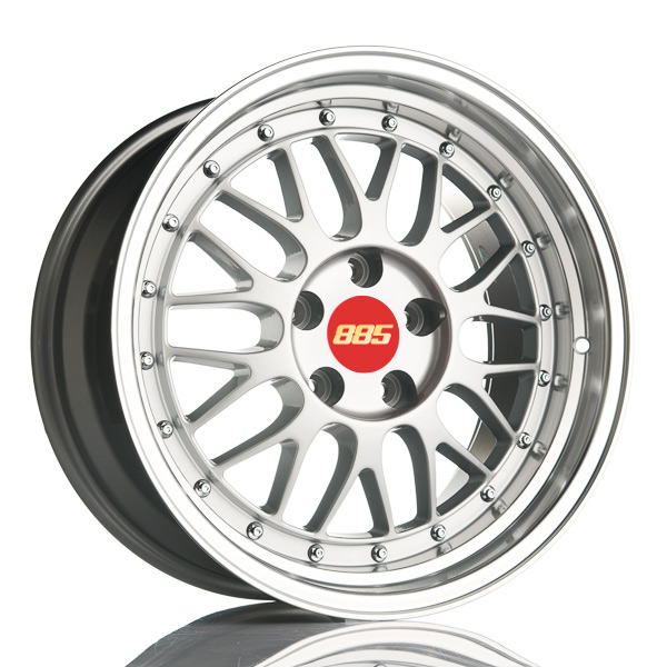 885 LeMans Silver 8.5x17 5/120 ET30 CB72.6