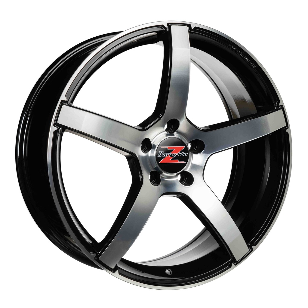 Barzetta Inverno Black Polished 8.5x20 5/112 ET30 CB66.6