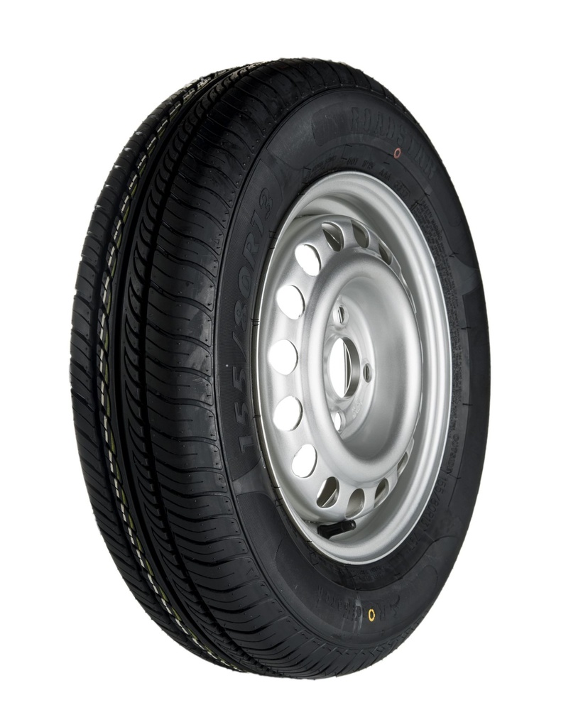 185/80R14C 104N Jack Wheeler Peräkärryn rengas teräsvanteella 14"