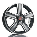 Barzetta Trasportare Titanium Pakettiautoihin 6.5x16 5/130 ET60 CB89.1