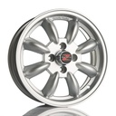 Barzetta Classic Rally Silver 5.5x15 4/108 ET18 CB63.4