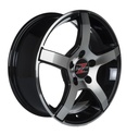 Barzetta Inverno Black Polished 7.5x18 5/112 ET45 CB66.6