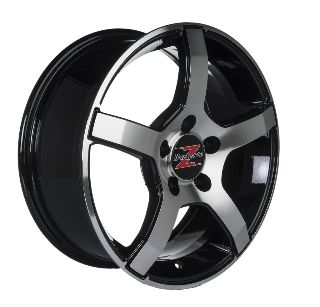 Barzetta Inverno Black Polished 7.5x18 5/114.3 ET40 CB67.1