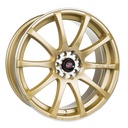 Barzetta GTR Gold 7.5x18 5/100 ET40 CB72.6